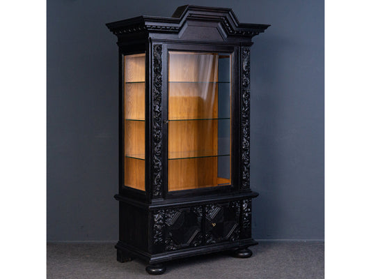 Vitrine Anrichte Schrank Regal Buffet Kommode Alt Antik 2312_0701