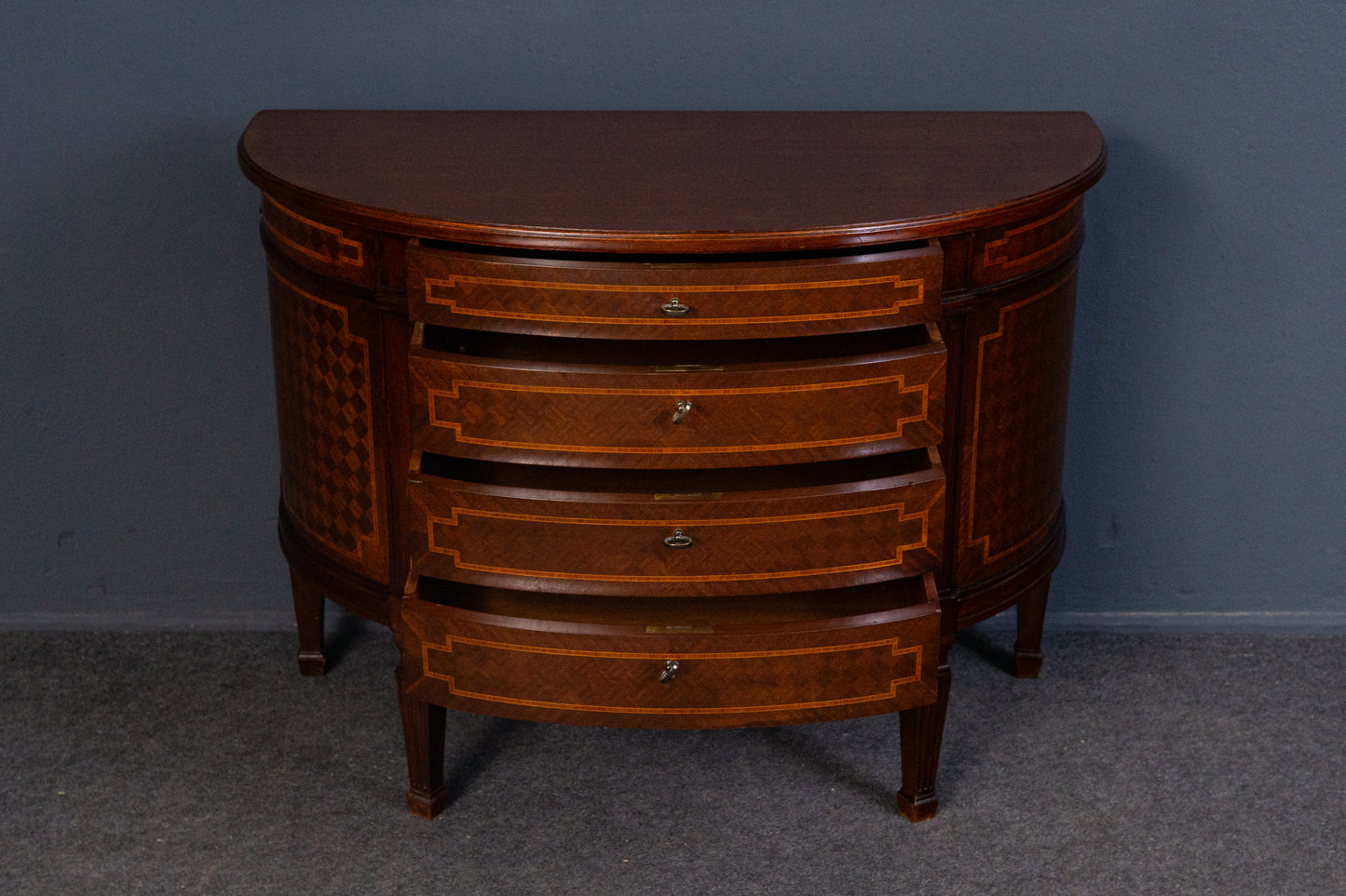 Kommode Vertiko Sideboard Buffet Schrank Regal Alt Antik 2312_1101