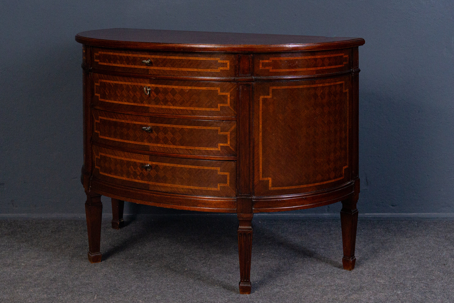 Kommode Vertiko Sideboard Buffet Schrank Regal Alt Antik 2312_1101