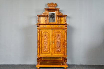 Antik Vertiko Gründerzeit Schrank Kommode Buffet Regal MÖBLINGER 2411_1907