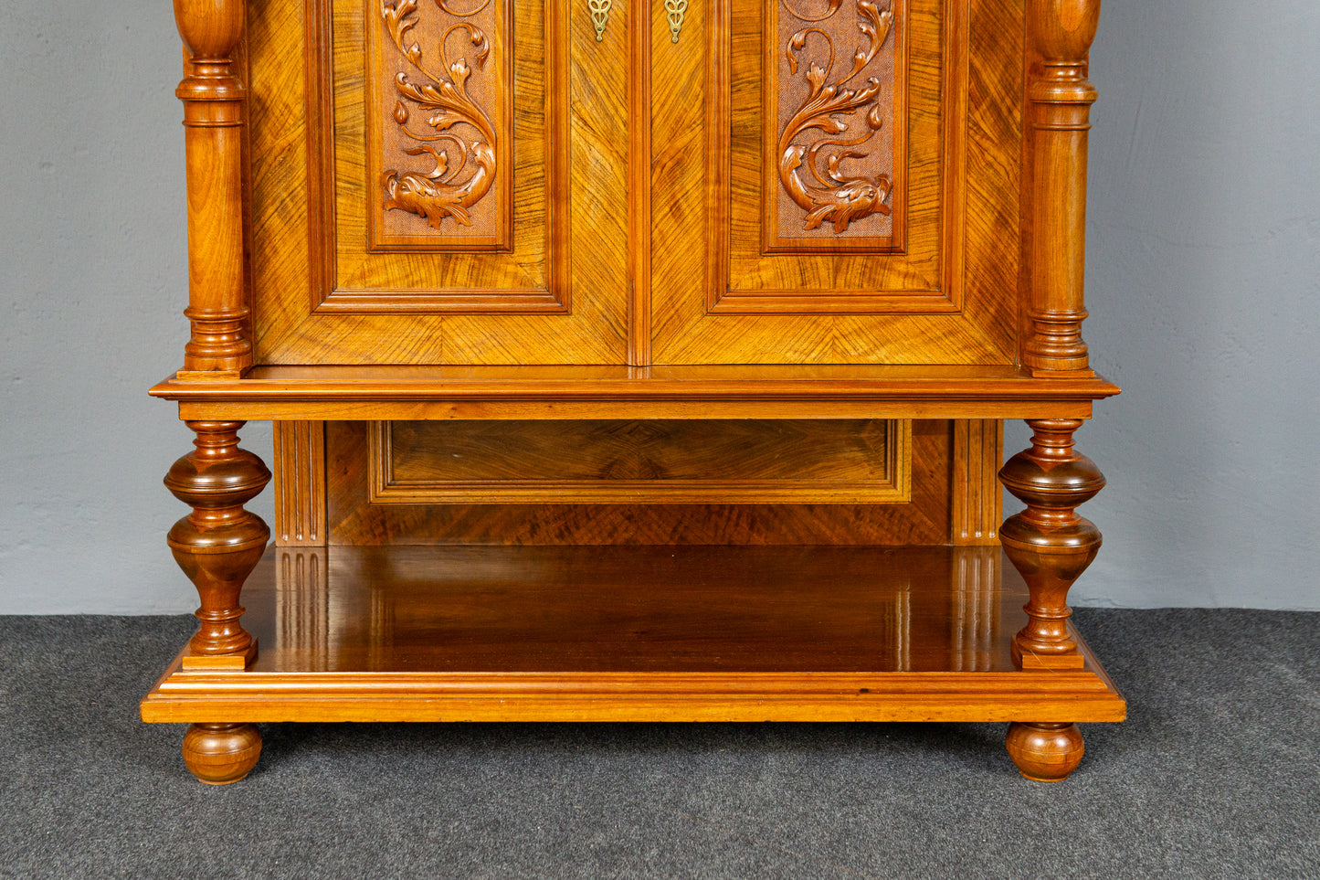 Antik Vertiko Gründerzeit Schrank Kommode Buffet Regal MÖBLINGER 2411_1907