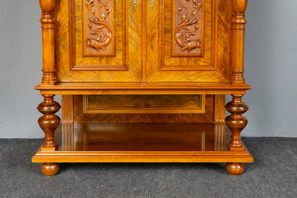 Antik Vertiko Gründerzeit Schrank Kommode Buffet Regal MÖBLINGER 2411_1907