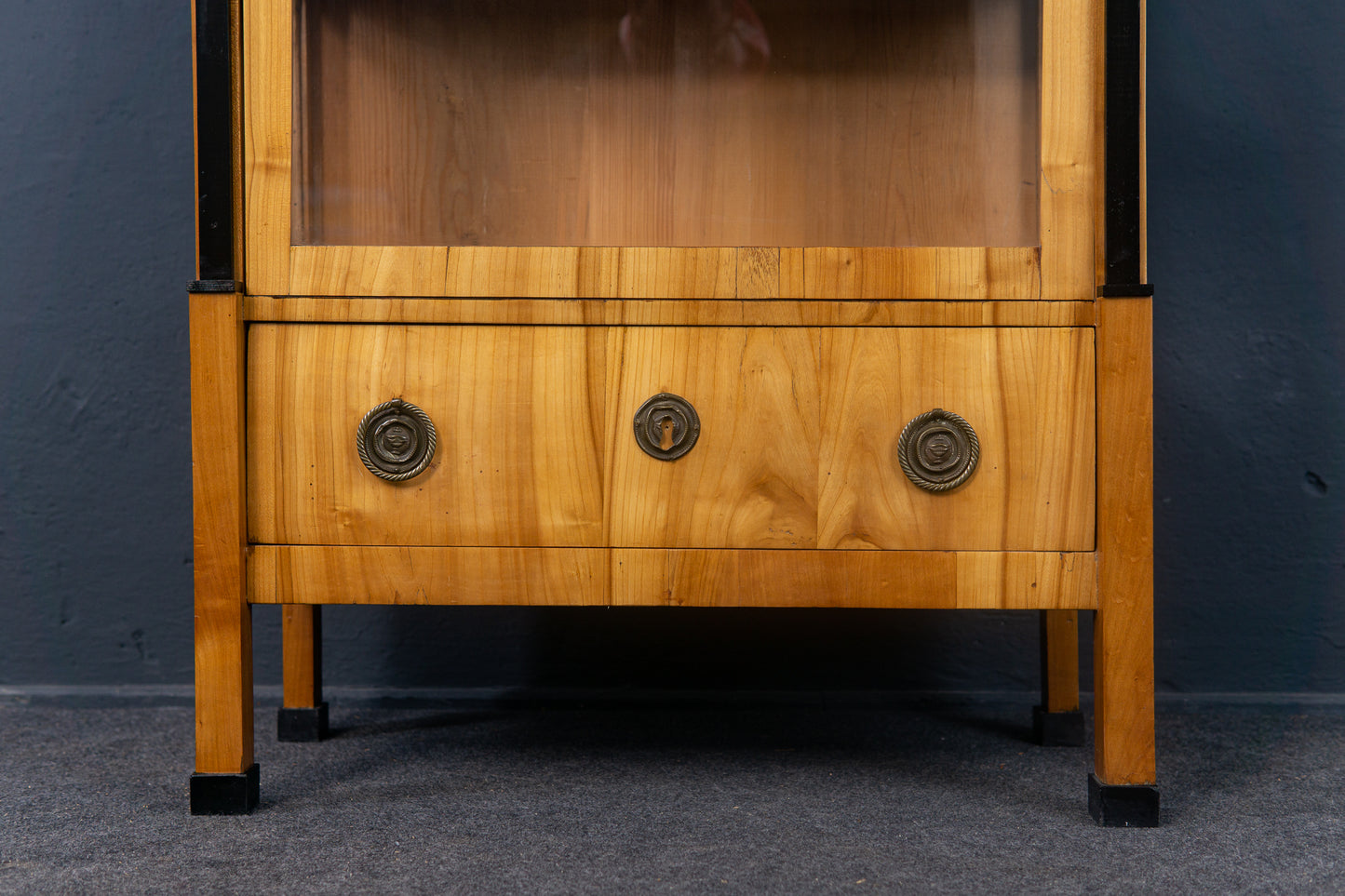 Vitrine Schrank Regal Kommode Biedermeier Alt Antik 2301_3001