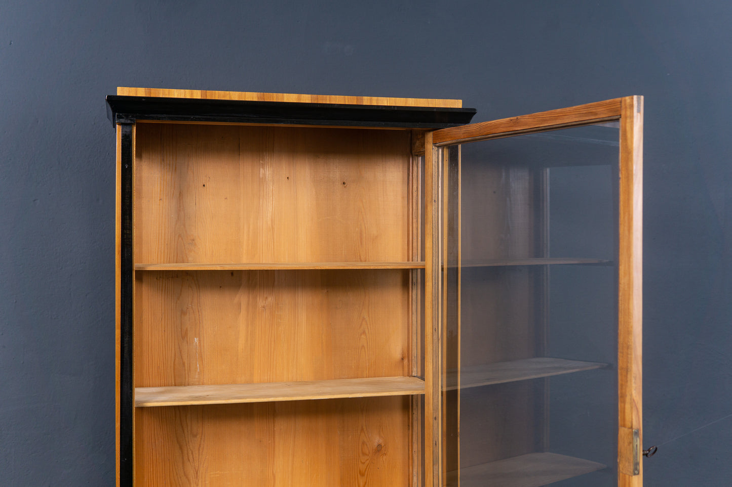 Vitrine Schrank Regal Kommode Biedermeier Alt Antik 2301_3001