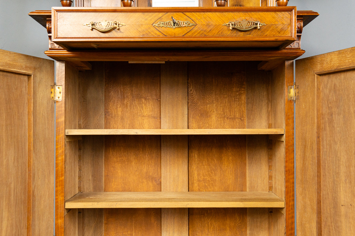 Antik Vertiko Gründerzeit Schrank Kommode Buffet Regal MÖBLINGER 2411_1907