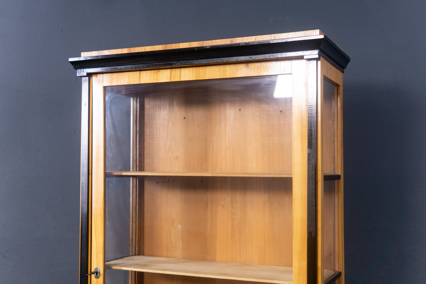 Vitrine Schrank Regal Kommode Biedermeier Alt Antik 2301_3001