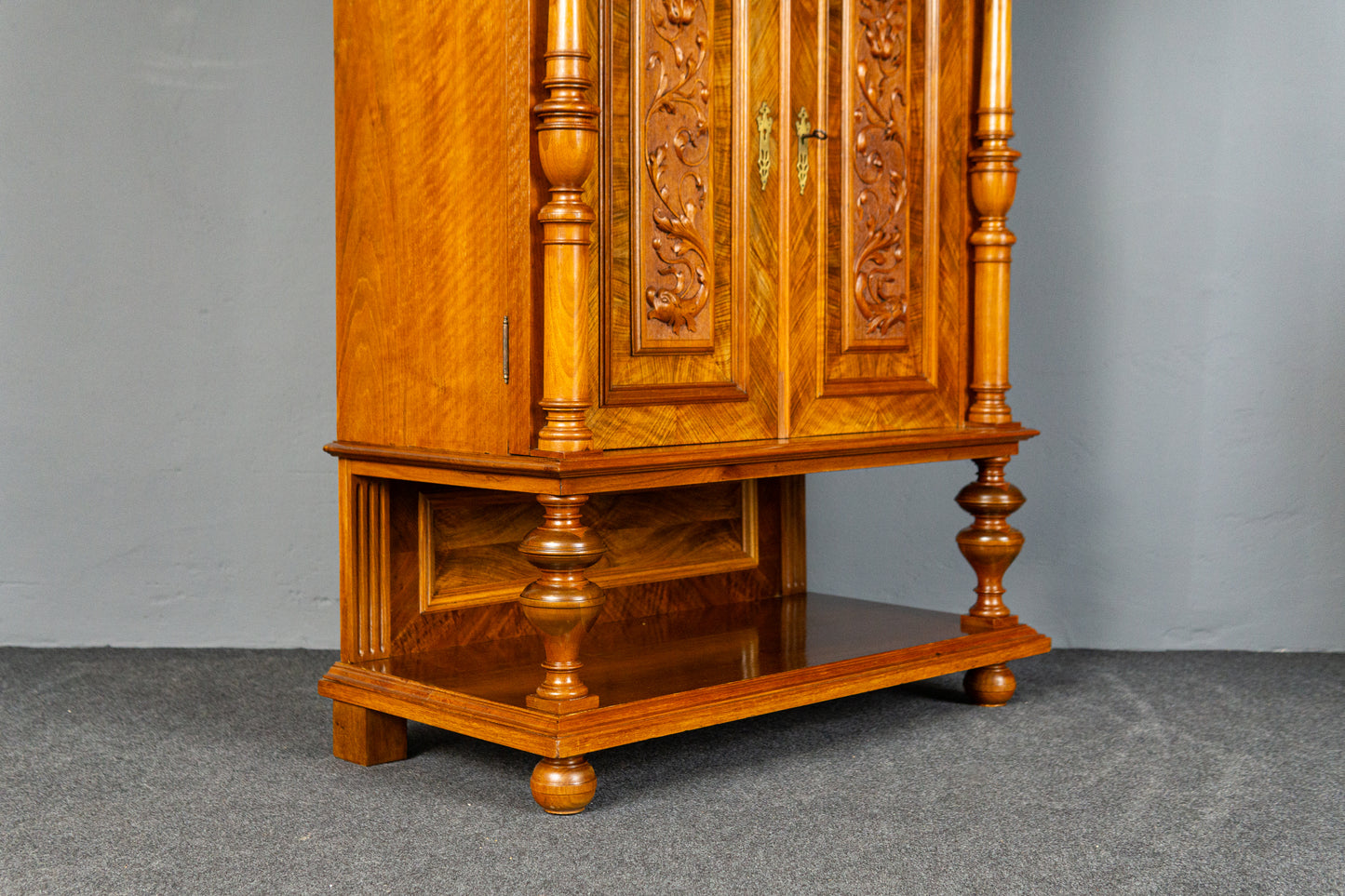 Antik Vertiko Gründerzeit Schrank Kommode Buffet Regal MÖBLINGER 2411_1907