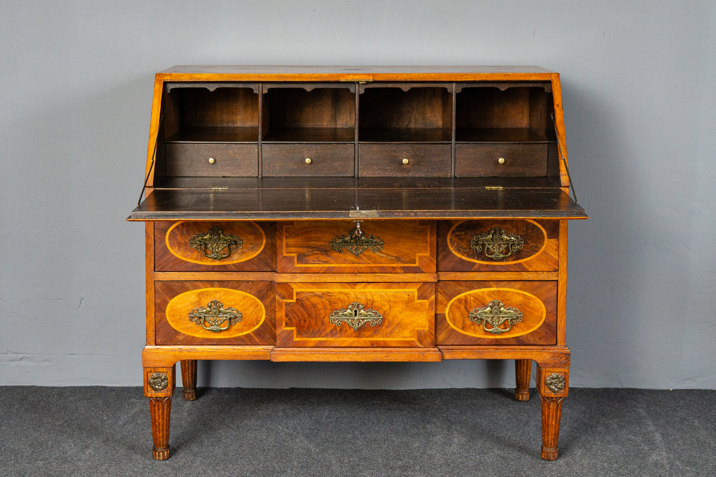 Louis Seize Sekretär Schreibtisch Desk Schrank Alt Antik MÖBLINGER 2411_1908