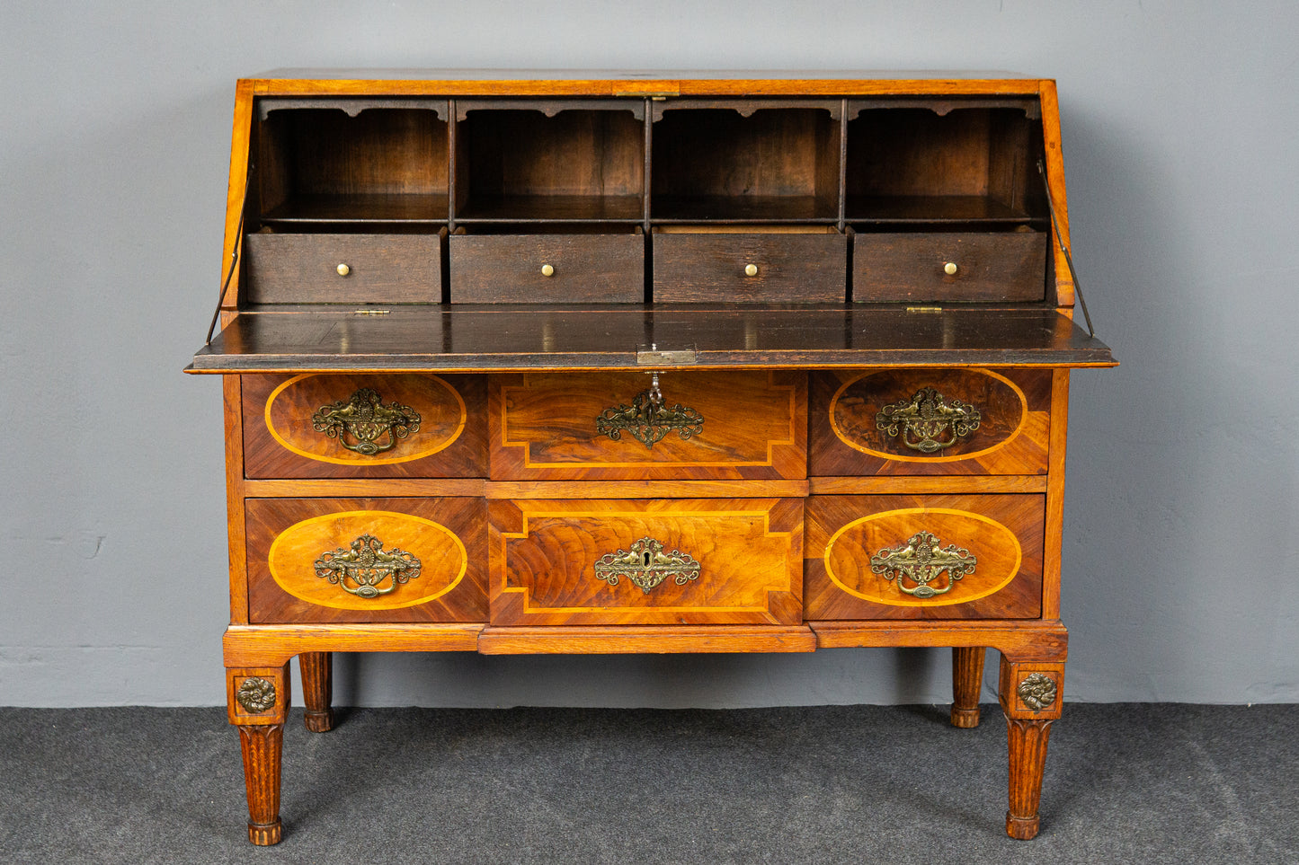 Louis Seize Sekretär Schreibtisch Desk Schrank Alt Antik MÖBLINGER 2411_1908