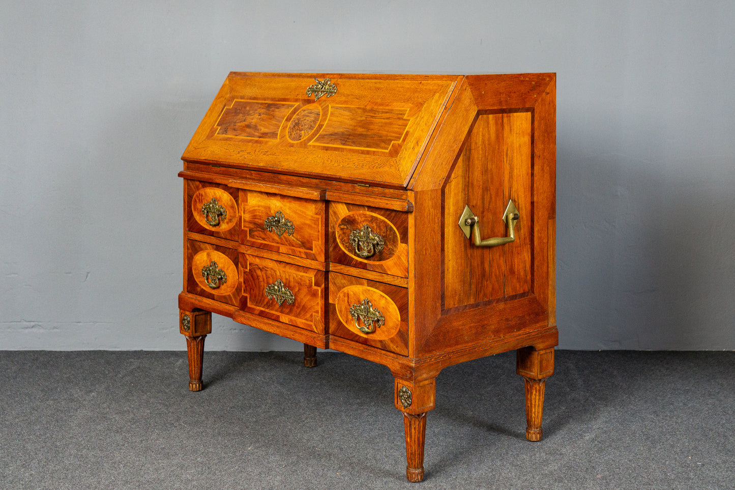 Louis Seize Sekretär Schreibtisch Desk Schrank Alt Antik MÖBLINGER 2411_1908