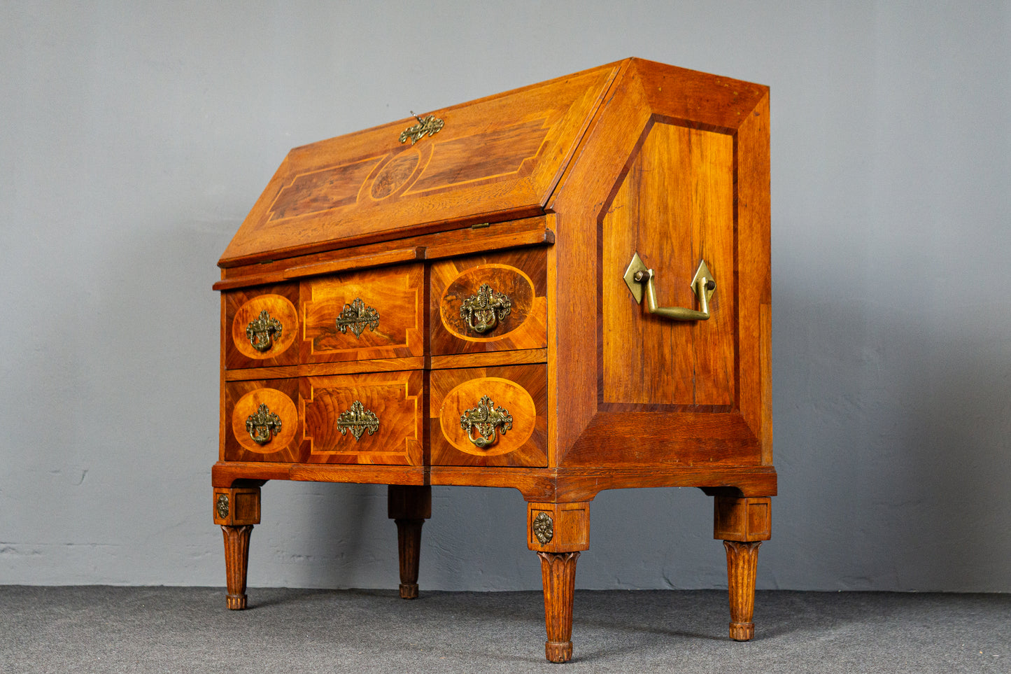 Louis Seize Sekretär Schreibtisch Desk Schrank Alt Antik MÖBLINGER 2411_1908