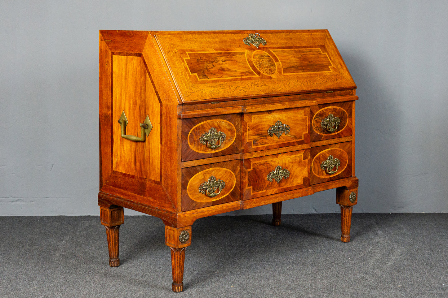 Louis Seize Sekretär Schreibtisch Desk Schrank Alt Antik MÖBLINGER 2411_1908