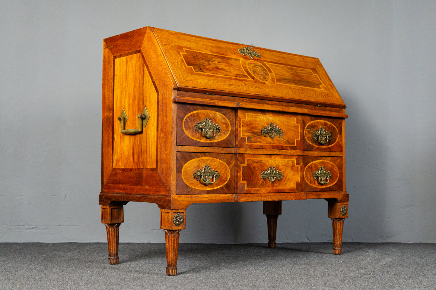 Louis Seize Sekretär Schreibtisch Desk Schrank Alt Antik MÖBLINGER 2411_1908