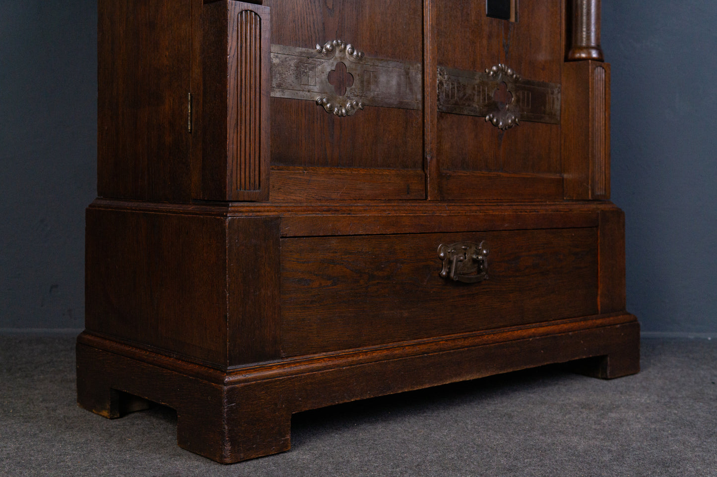 Schrank Regal Vitrine Anrichte Buffet Kommode Alt Antik 2312_1301