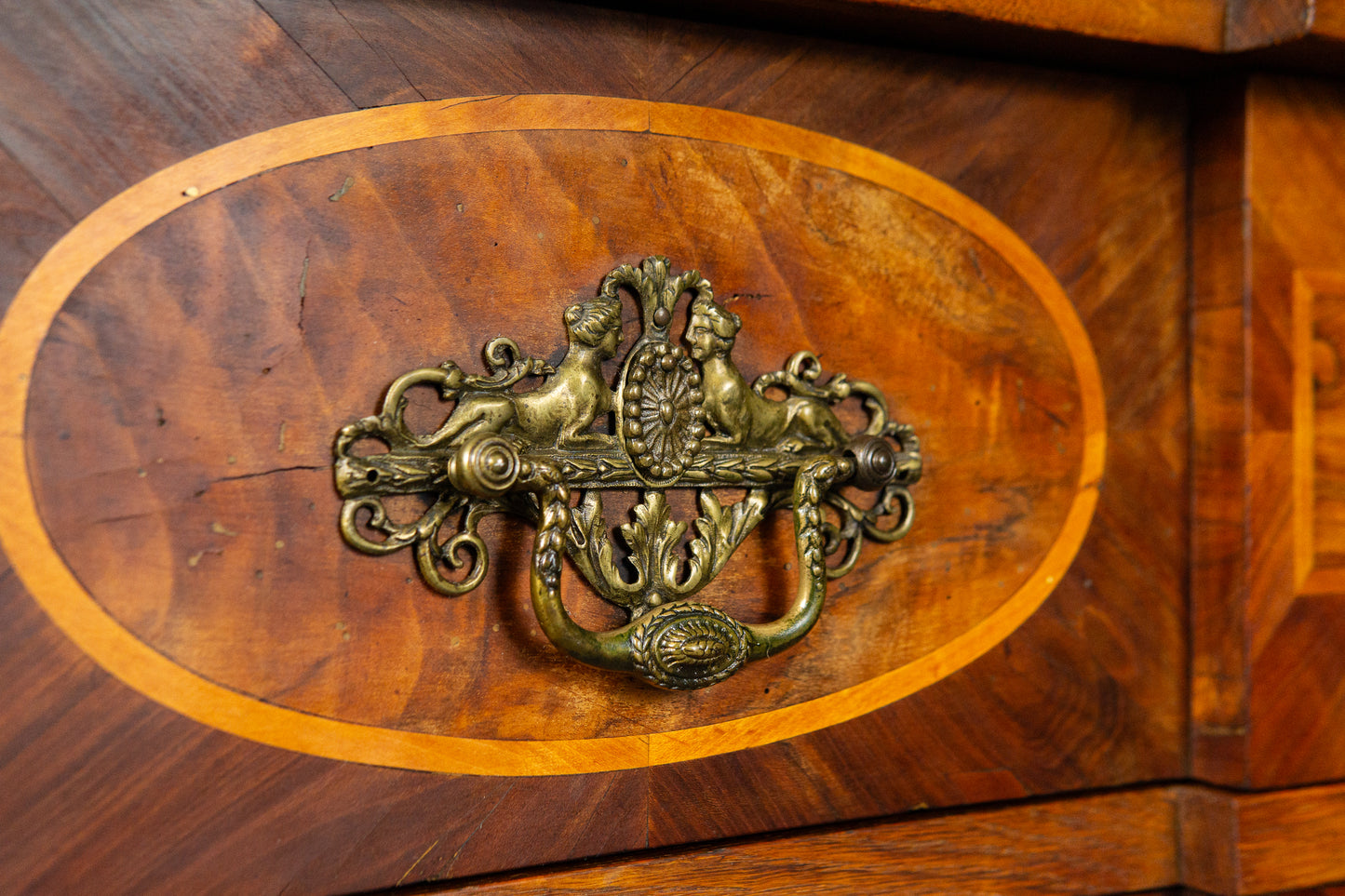 Louis Seize Sekretär Schreibtisch Desk Schrank Alt Antik MÖBLINGER 2411_1908