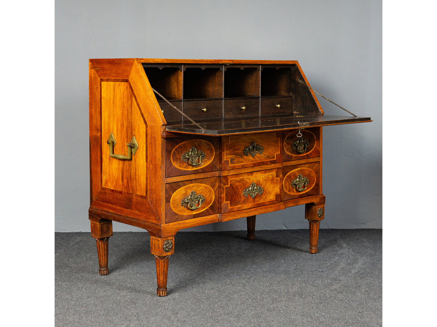 Louis Seize Sekretär Schreibtisch Desk Schrank Alt Antik MÖBLINGER 2411_1908