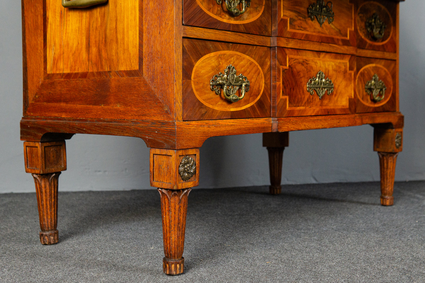 Louis Seize Sekretär Schreibtisch Desk Schrank Alt Antik MÖBLINGER 2411_1908