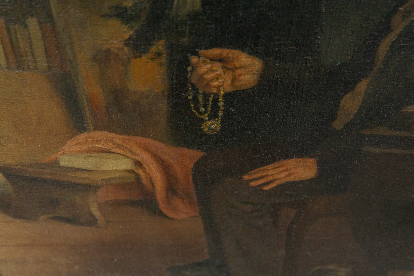 Schönes Olgemälde von Gottfried Bachem, 1896 - Malerei Gemälde Bild Rahmen Kunst Art Alt Antik MÖBLINGER