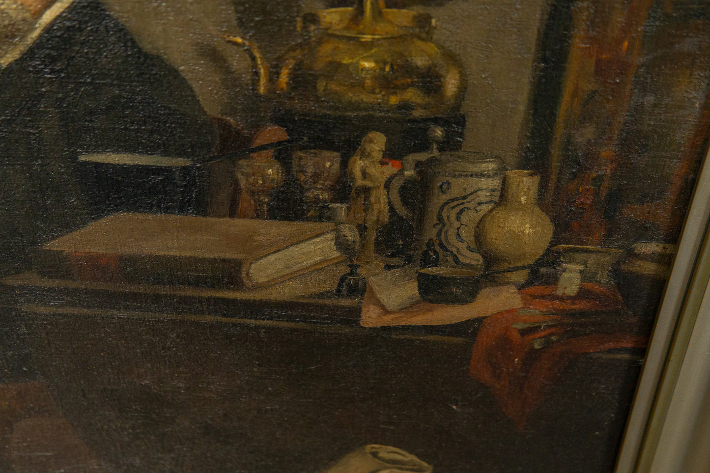Schönes Olgemälde von Gottfried Bachem, 1896 - Malerei Gemälde Bild Rahmen Kunst Art Alt Antik MÖBLINGER