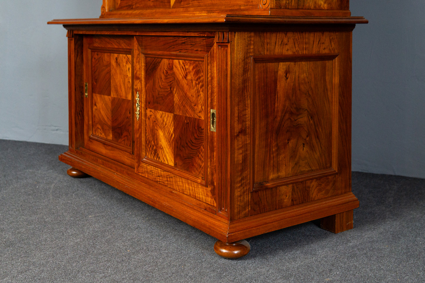 rest. Bücherschrank Vitrine Regal Buffet Schrank Antik MÖBLINGER 2411_1911