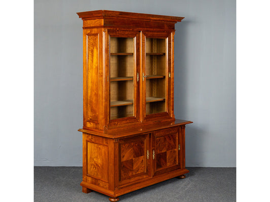 rest. Bücherschrank Vitrine Regal Buffet Schrank Antik MÖBLINGER 2411_1911