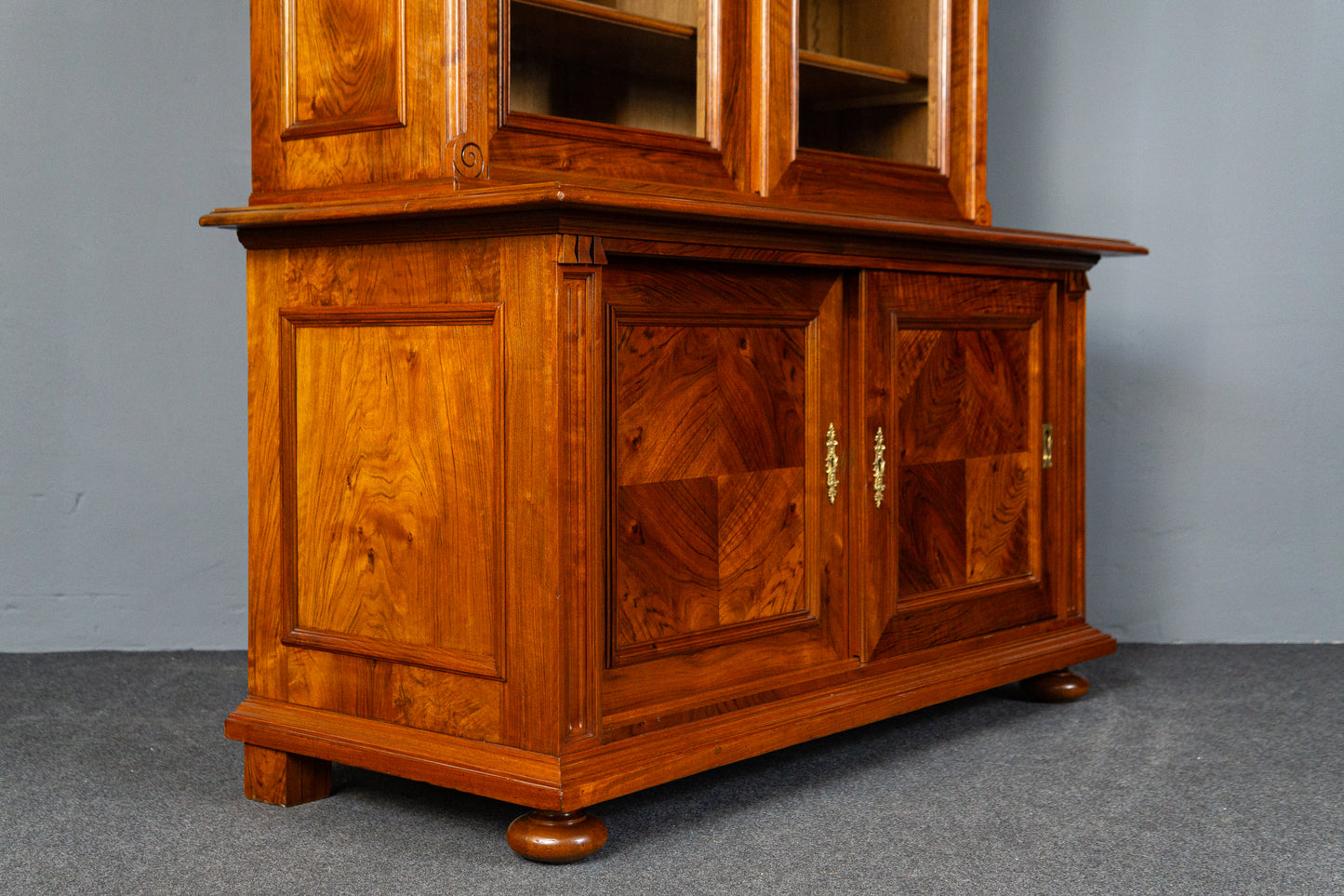 rest. Bücherschrank Vitrine Regal Buffet Schrank Antik MÖBLINGER 2411_1911