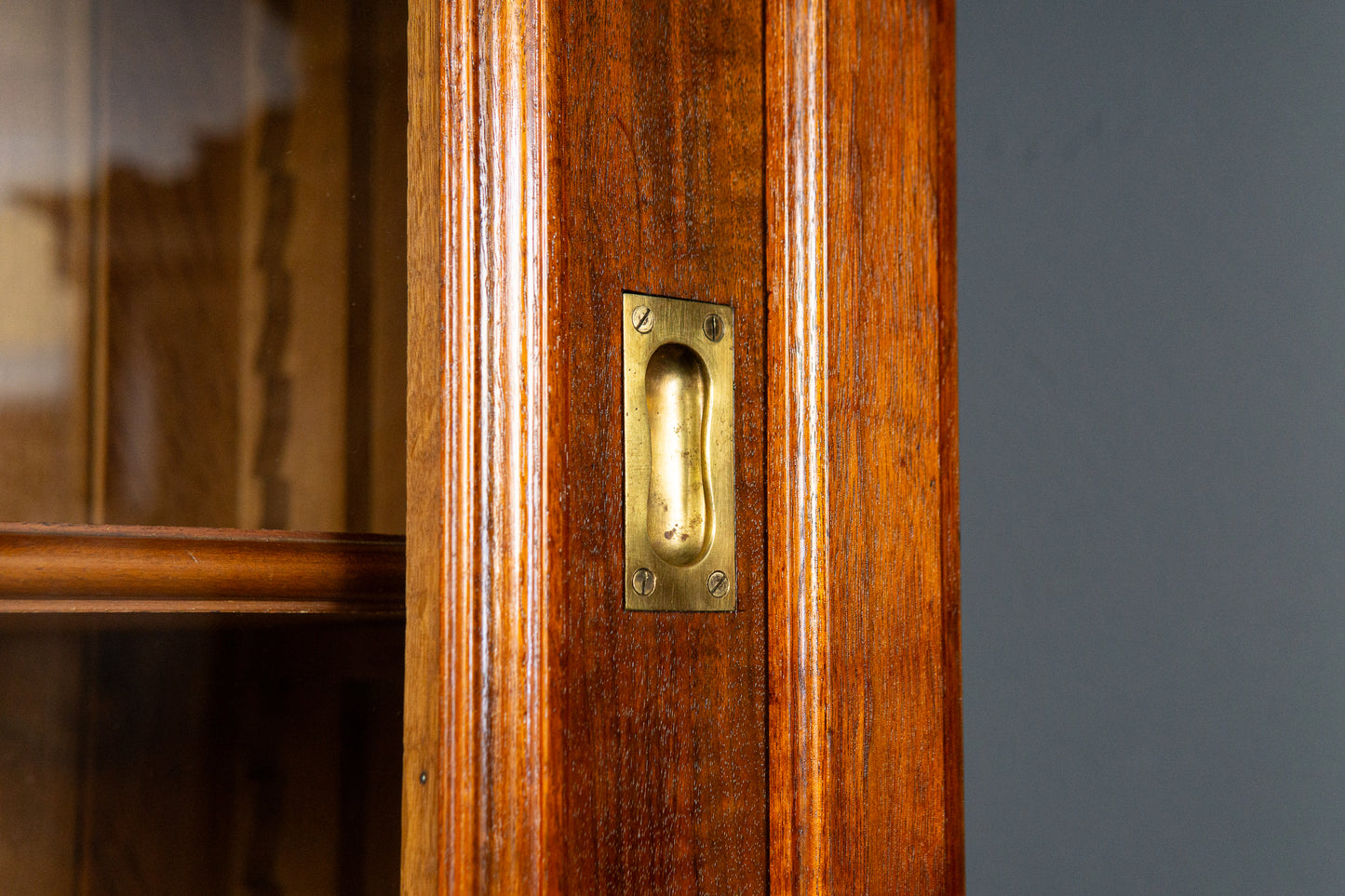 rest. Bücherschrank Vitrine Regal Buffet Schrank Antik MÖBLINGER 2411_1911