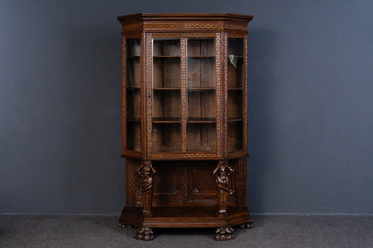Vitrine Anrichte Schrank Regal Buffet Kommode Alt Antik 2312_1409