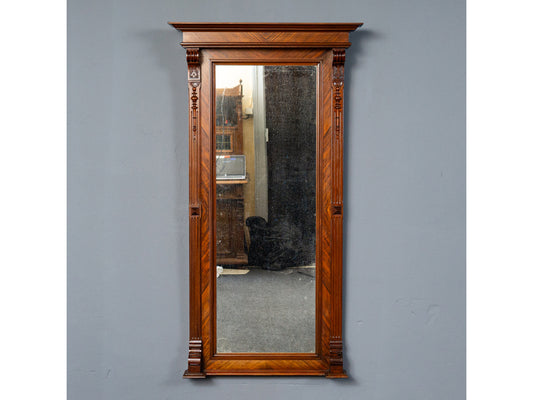Vintage Gründerzeit Spiegel Mirror Flur Garderobe Antik MÖBLINGER 2411_2004