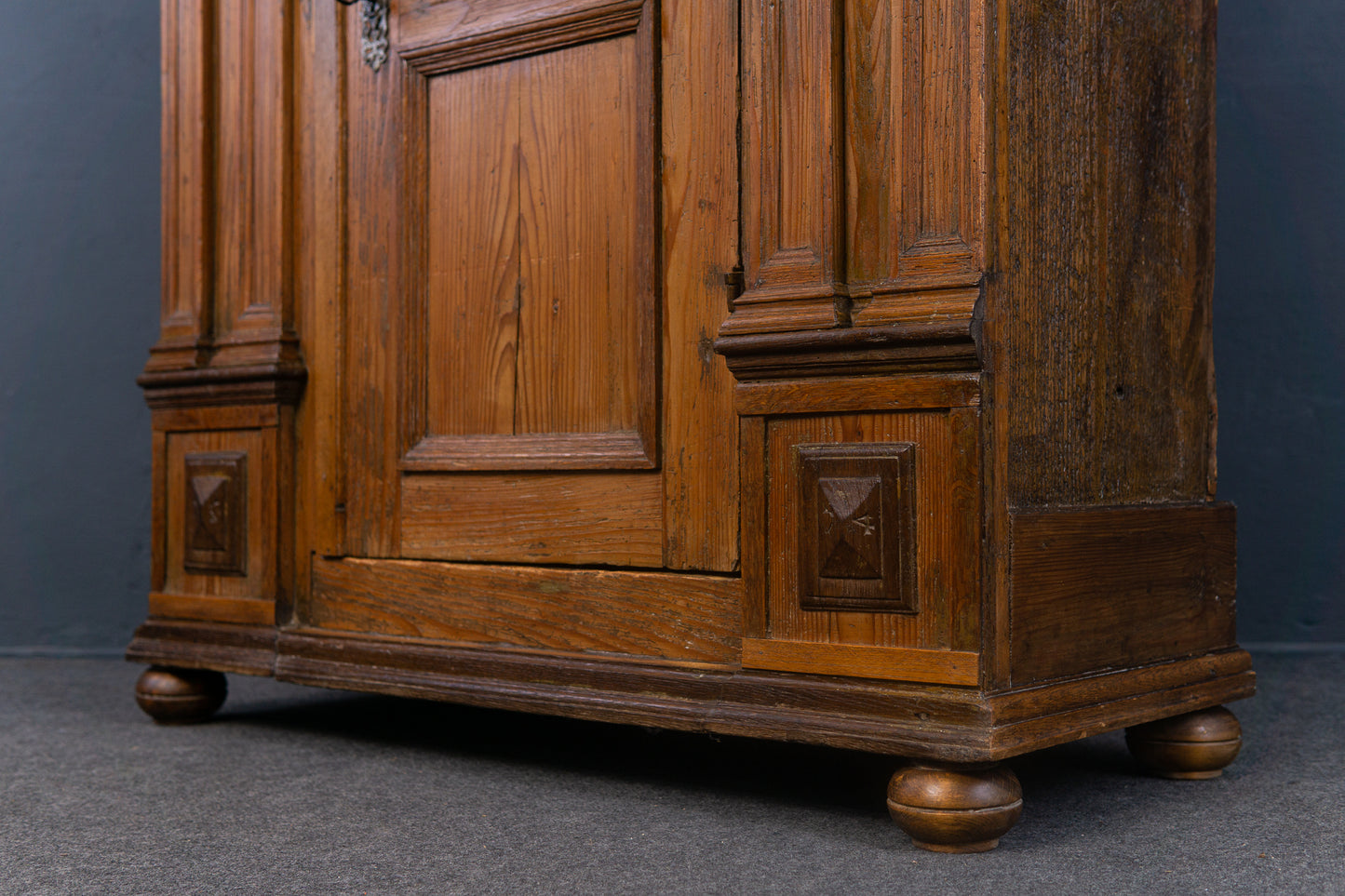 Schrank Regal Buffet Kommode Anrichte Barock Alt Antik 2302_0202