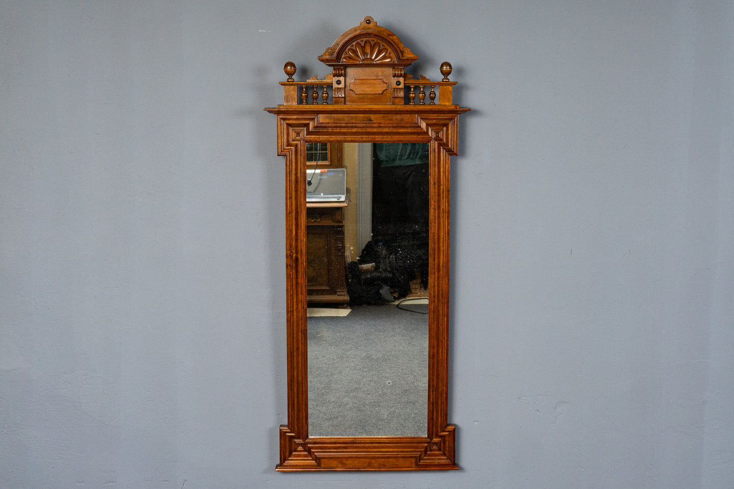 Gründerzeit Spiegel Mirror Vintage Flur Garderobe Antik MÖBLINGER 2411_2007