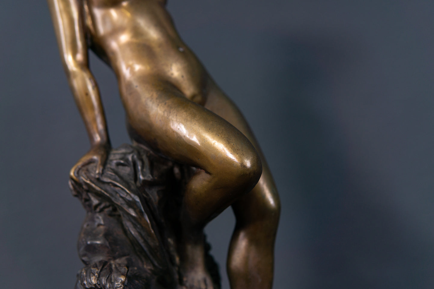 Bronze Skulptur Statue Muse Frau Stil Kunst Vintage 2302_0601