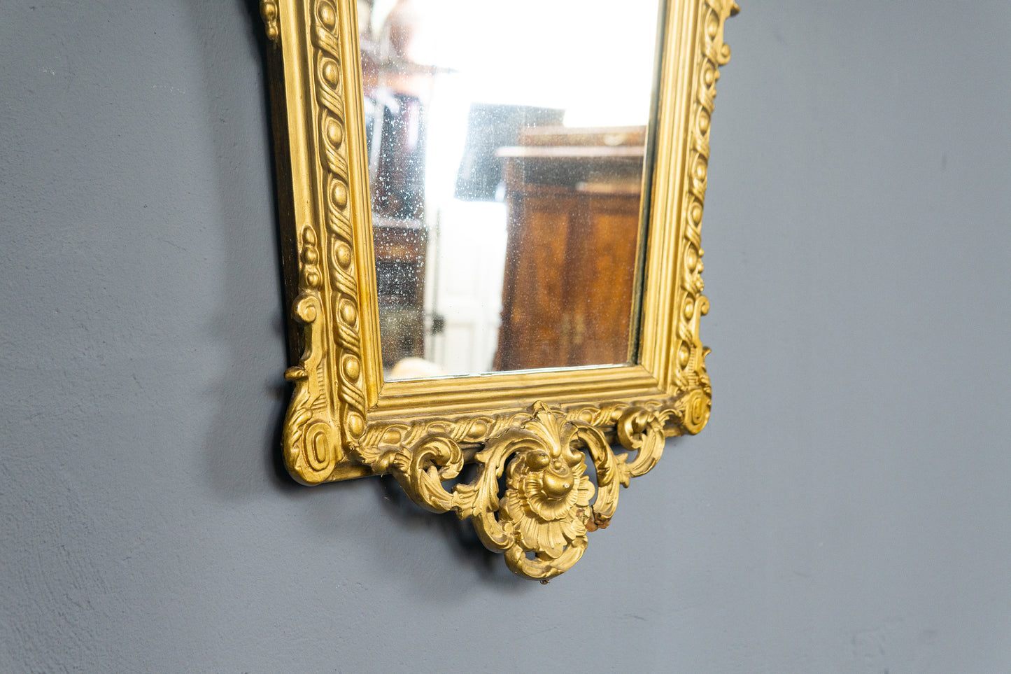 Spiegel Vintage Mirror Garderobe Schrank Kommode Antik MÖBLINGER 2411_2008