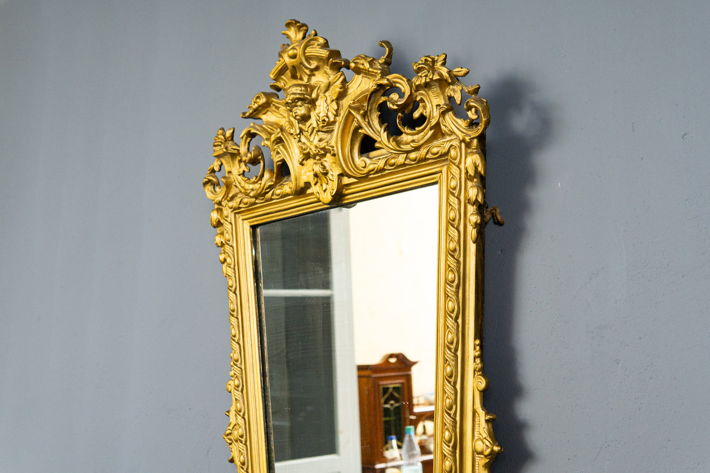 Spiegel Vintage Mirror Garderobe Schrank Kommode Antik MÖBLINGER 2411_2008