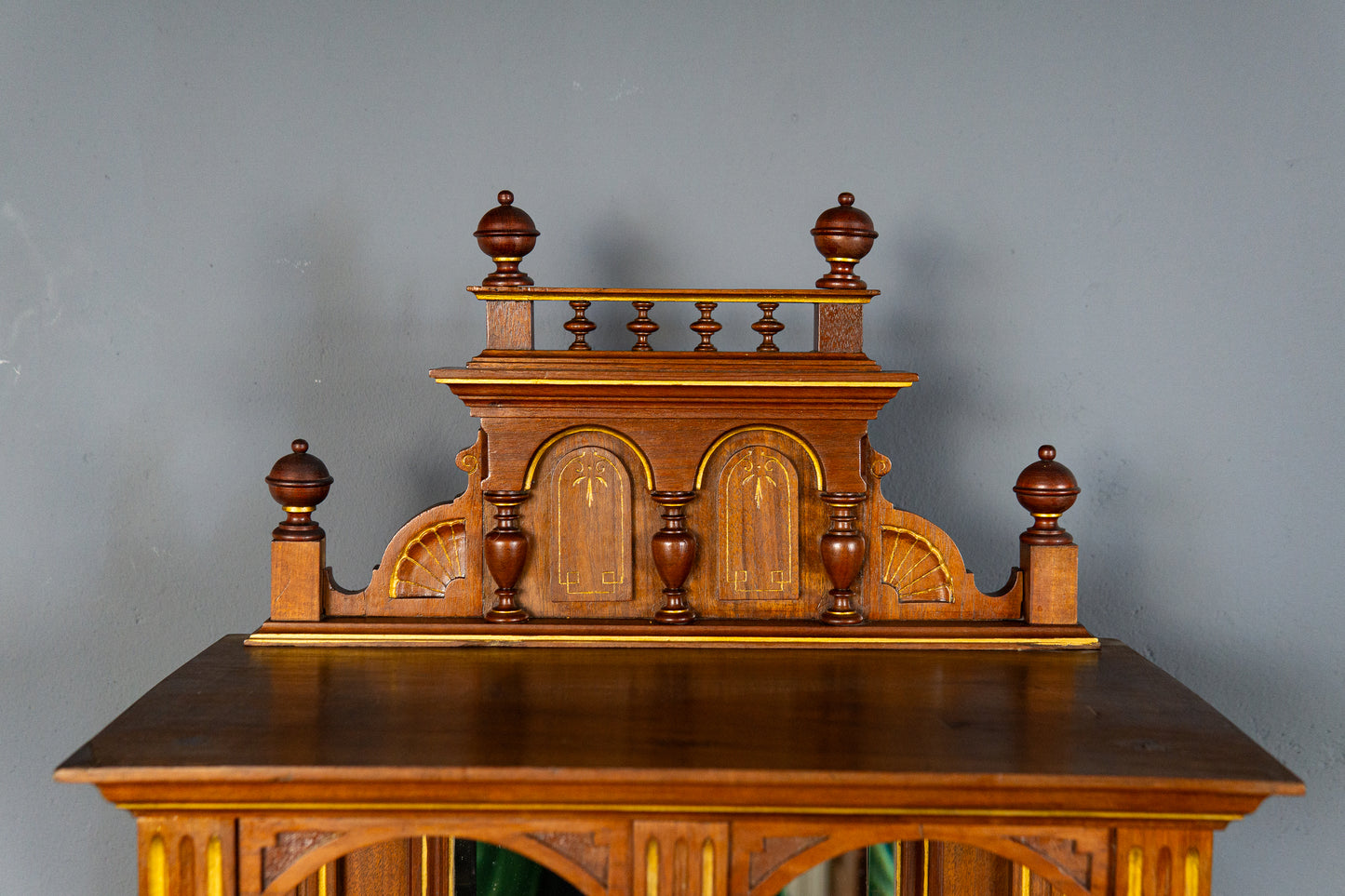 Gründerzeit Antik Vertiko Schrank Kommode Buffet Regal MÖBLINGER 2411_2011