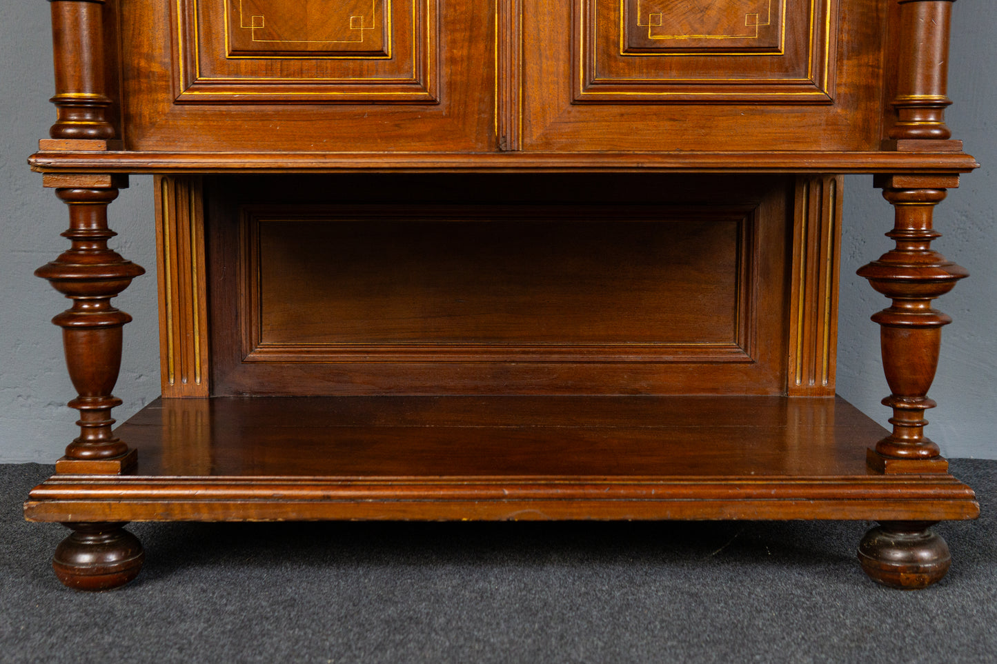 Gründerzeit Antik Vertiko Schrank Kommode Buffet Regal MÖBLINGER 2411_2011