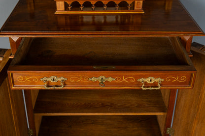 Gründerzeit Antik Vertiko Schrank Kommode Buffet Regal MÖBLINGER 2411_2011