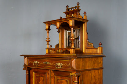 Gründerzeit Antik Vertiko Schrank Kommode Buffet Regal MÖBLINGER 2411_2011