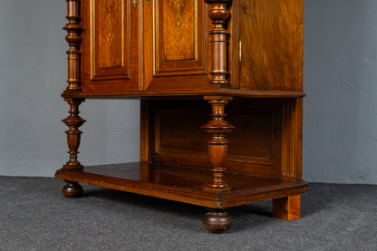 Gründerzeit Antik Vertiko Schrank Kommode Buffet Regal MÖBLINGER 2411_2011