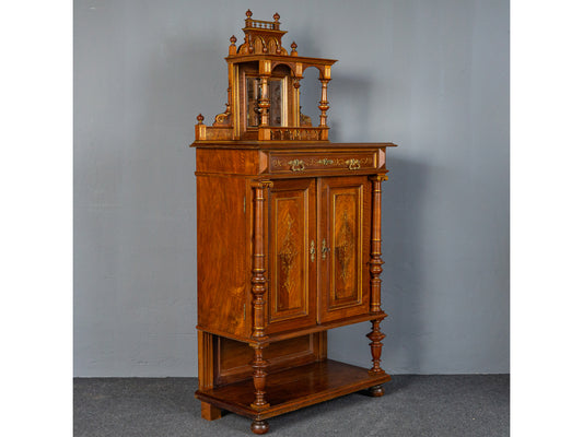 Gründerzeit Antik Vertiko Schrank Kommode Buffet Regal MÖBLINGER 2411_2011