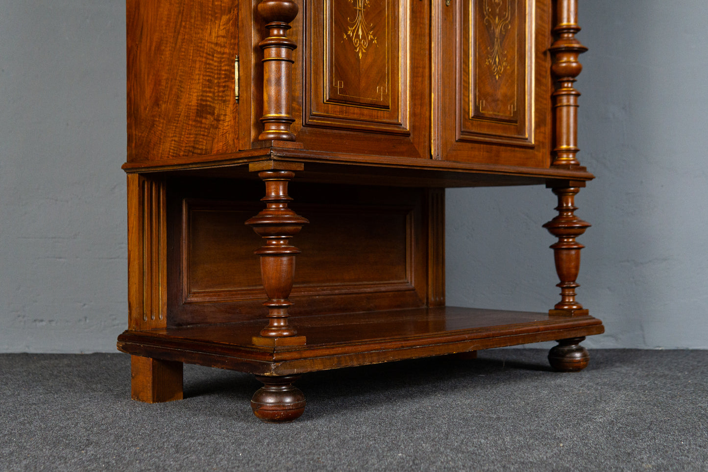 Gründerzeit Antik Vertiko Schrank Kommode Buffet Regal MÖBLINGER 2411_2011