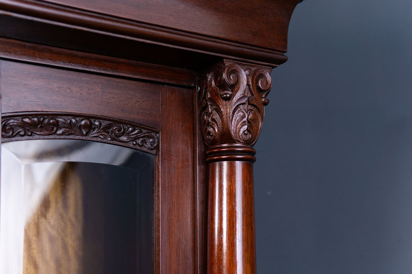 Bücherschrank Vitrine Buffet Schrank Regal Alt Antik 2302_0801