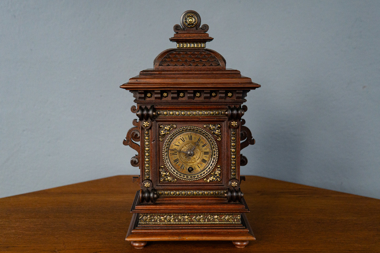 Uhr Clock Vintage Uhrwerk FJC Kommode Buffet Alt Antik MÖBLINGER 2411_2507