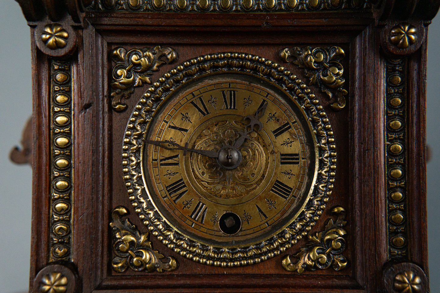 Uhr Clock Vintage Uhrwerk FJC Kommode Buffet Alt Antik MÖBLINGER 2411_2507