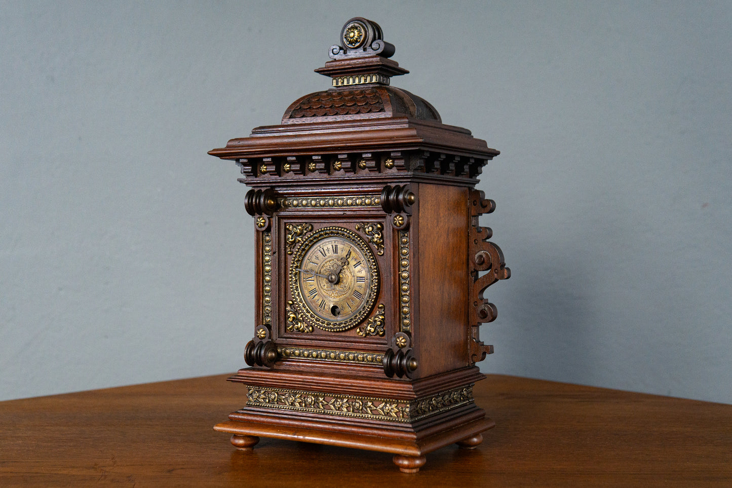 Uhr Clock Vintage Uhrwerk FJC Kommode Buffet Alt Antik MÖBLINGER 2411_2507