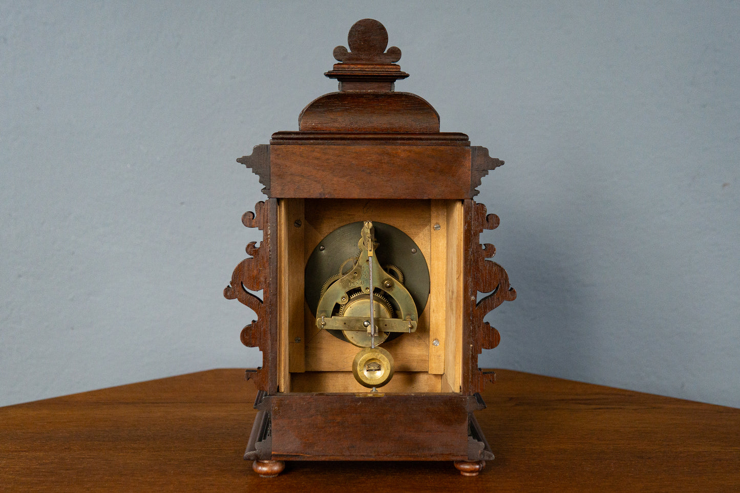 Uhr Clock Vintage Uhrwerk FJC Kommode Buffet Alt Antik MÖBLINGER 2411_2507