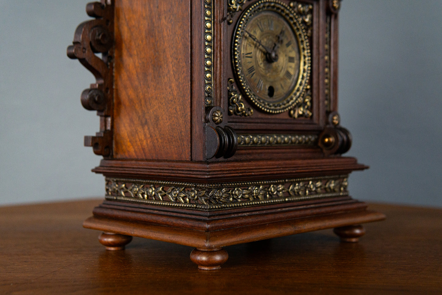 Uhr Clock Vintage Uhrwerk FJC Kommode Buffet Alt Antik MÖBLINGER 2411_2507