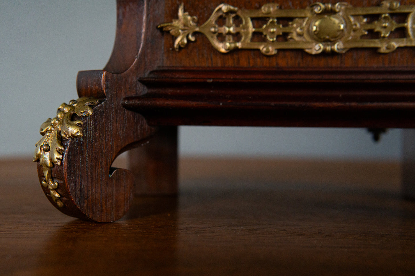 Feine Lenzkirch Gründerzeit Tischuhr, zweite Hälfte des 19.Jahrhunderts - Vintage Antik Uhr Clock MÖBLINGER