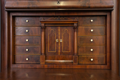 Standsekretär Sekretär Schreibtisch Desk Büro Alt Antik 2201_0602