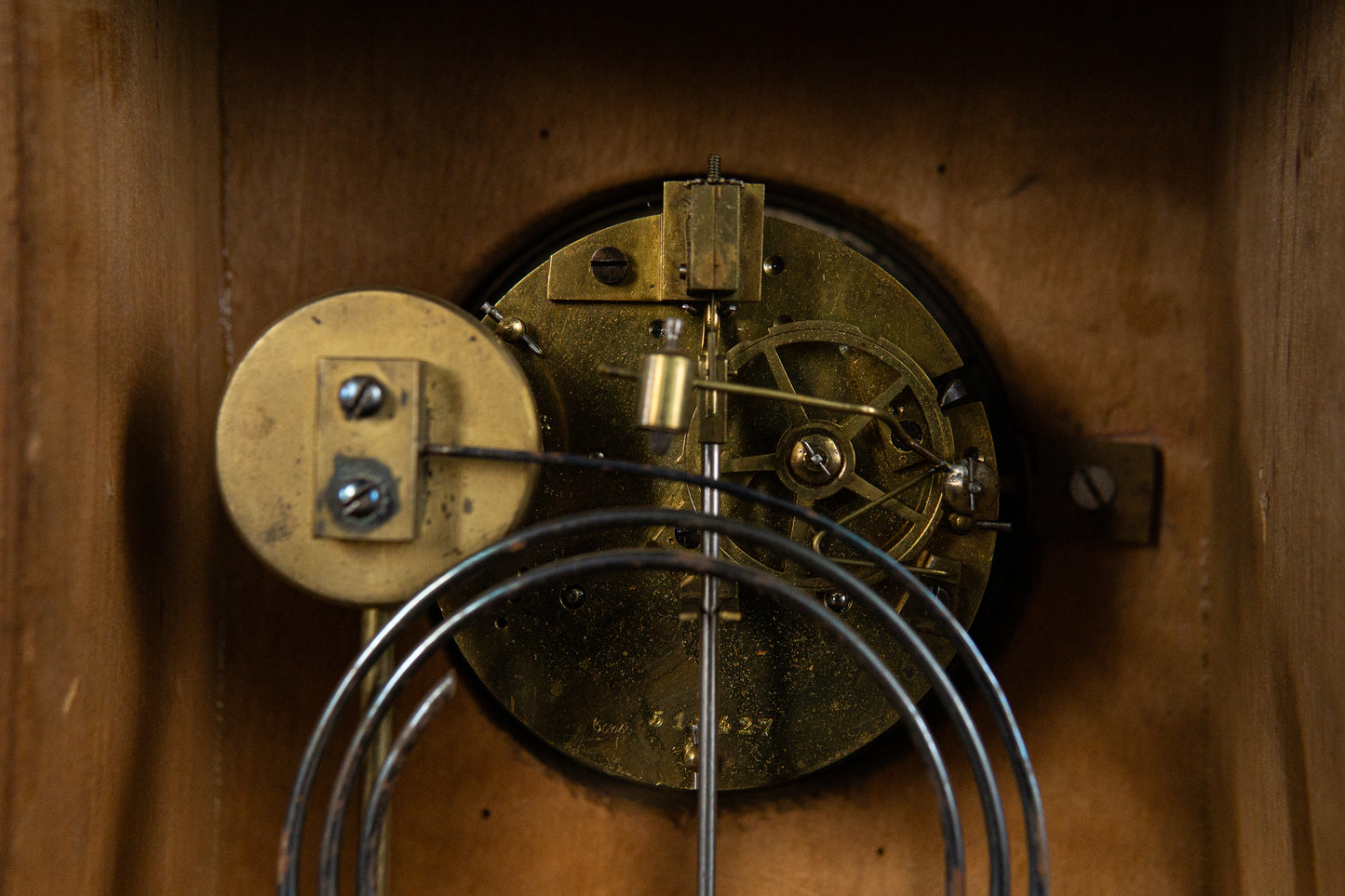 Feine Lenzkirch Gründerzeit Tischuhr, zweite Hälfte des 19.Jahrhunderts - Vintage Antik Uhr Clock MÖBLINGER